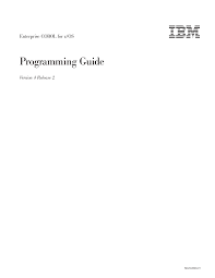 Enterprise Cobol For Z Os V4 2 Programming Guide Oark Library